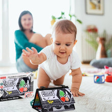 Sensory Mirror Cloth Book For Toddler