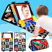 Sensory Mirror Cloth Book For Toddler