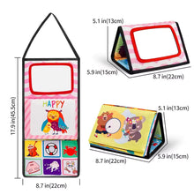 Sensory Mirror Cloth Book For Toddler