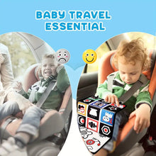 Sensory Mirror Cloth Book For Toddler