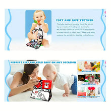 Sensory Mirror Cloth Book For Toddler