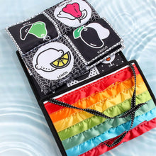 Sensory Mirror Cloth Book For Toddler