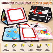 Sensory Mirror Cloth Book For Toddler