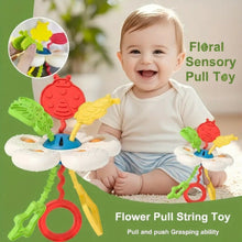 Sensory Floral Pull String Toy