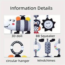 Montessori Baby Black & White Stroller Toy