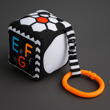 Interactive Black & White Shapes Rattle Toy For Kids