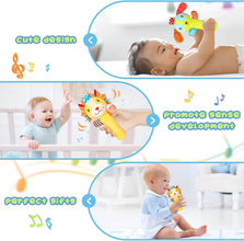 Baby Plush Rattles for Newborns & Toddlers
