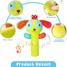 Baby Plush Rattles for Newborns & Toddlers
