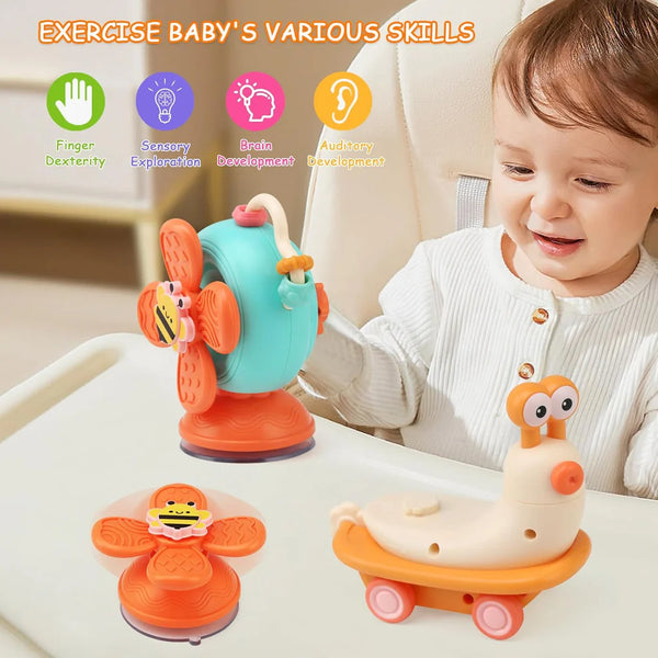 6 IN 1 Windmill Snail Spinner Sensory Toy