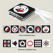 Sensory Panda Soft Cloth Book For Babies