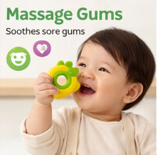 Baby Soft Silicone Teether & Rattle Set (Pack of 12)