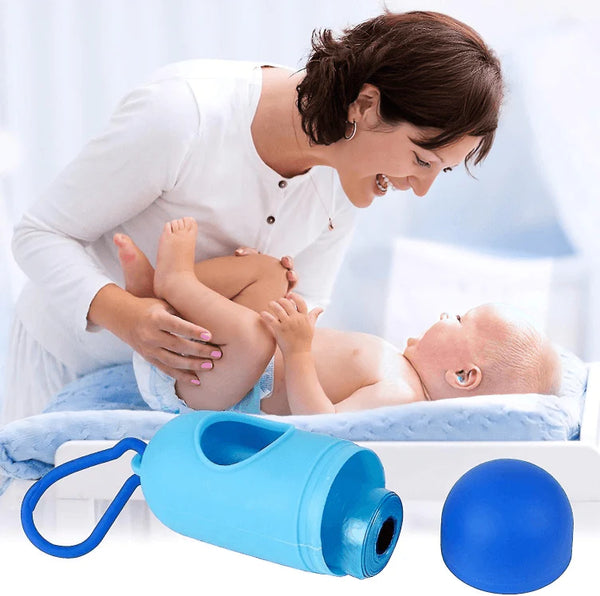 Disposable Baby Diapers Bag Box Kit With Rope Hook