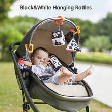 Interactive Black & White Shapes Rattle Toy For Kids