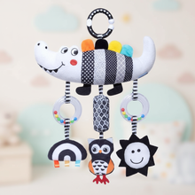 Montessori Baby Black & White Stroller Toy